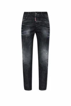 Dsquared2 CZARNY Jeansy `Cool Girl`