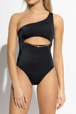 Dsquared2 CZARNY Jednoczęściowy kostium kąpielowy