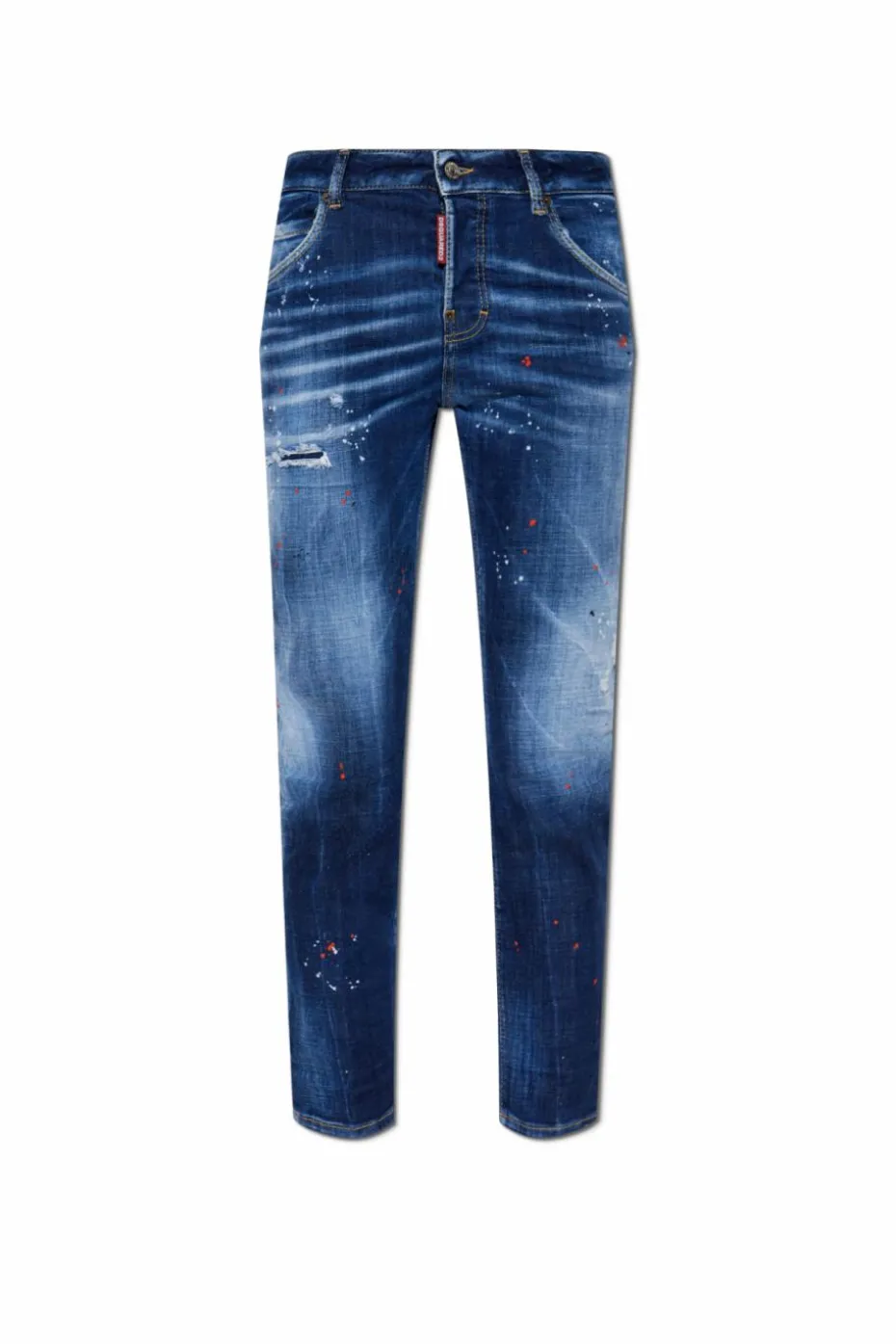 Dsquared2 GRANATOWY Jeansy `Cool Girl`
