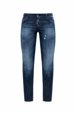 Dsquared2 GRANATOWY Jeansy `Jennifer`