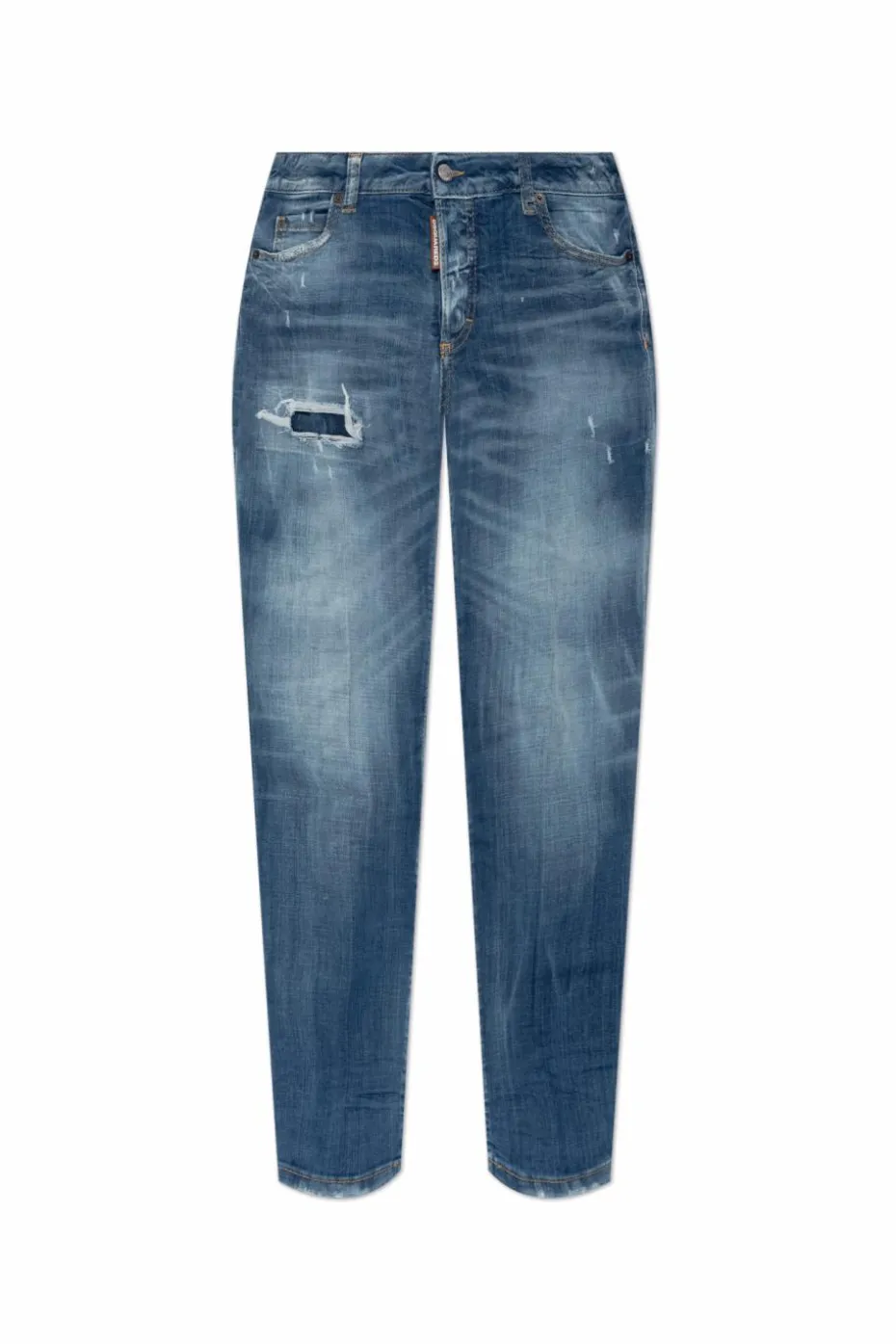 Dsquared2 NIEBIESKI Jeansy `Medium Waist Jennifer`