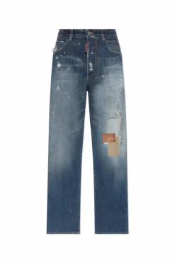 Dsquared2 NIEBIESKI Jeansy `Sand Diego`