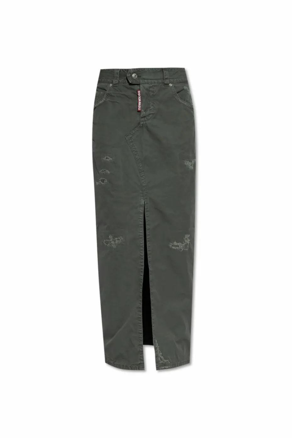 Dsquared2 ZIELONY Spódnica z logo