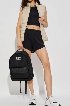 EA7 Emporio Armani beżowy Ocieplana kamizelka