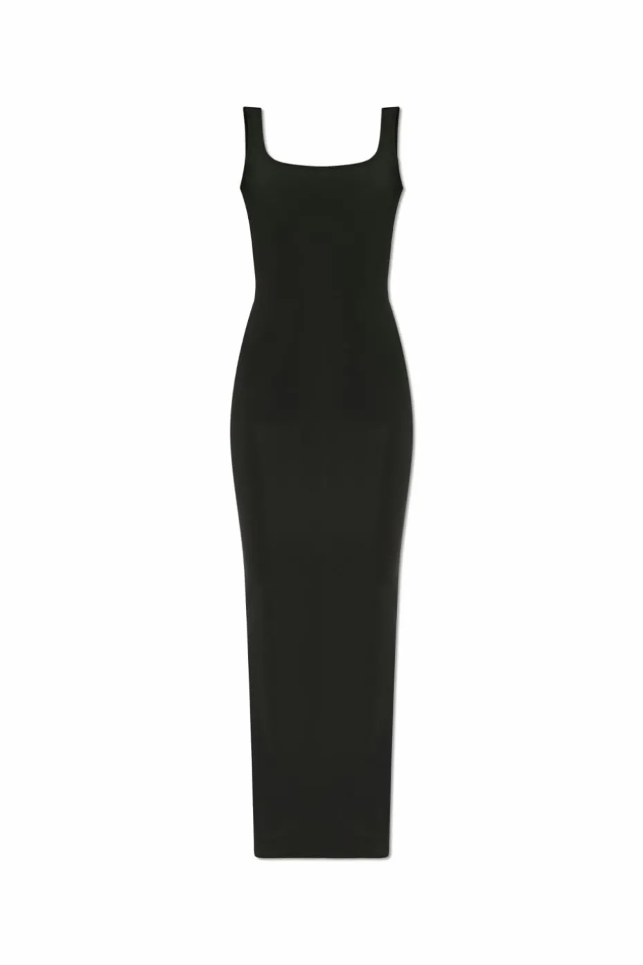 ENTIRE STUDIOS CZARNY Sukienka `Square Neck Maxi`