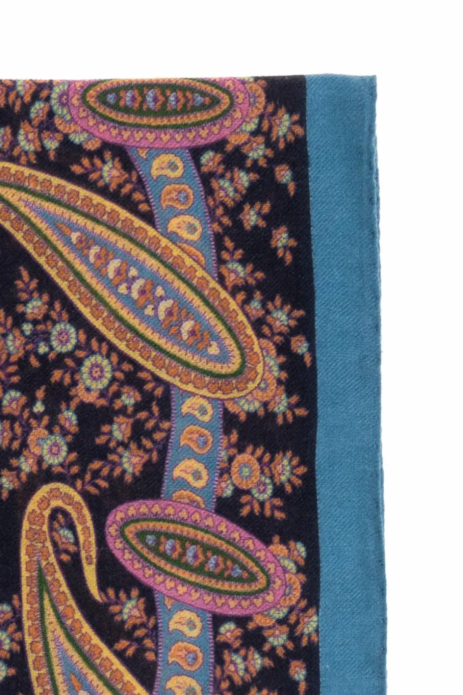 Etro MULTIKOLOR Szal z dekoracyjnym wzorem