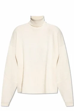 Fear Of God Essentials kremowy Golf z logo