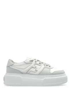 Fendi BIAŁY Buty sportowe `Fendi Match`