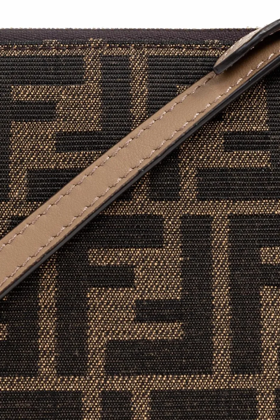Fendi BRĄZOWY Torba na ramię `Baguette`