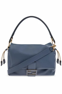 Fendi NIEBIESKI Torba na ramię `Mamma Medium`