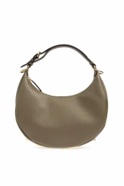 Fendi ZIELONY Torba na ramię `Small Fendigraphy`