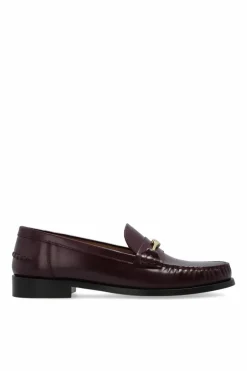 FERRAGAMO BORDO Buty `Harry` typu `loafers`