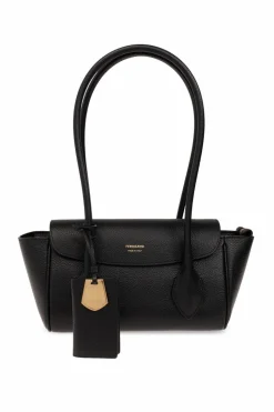 FERRAGAMO CZARNY Torba na ramię ‘Firenze Small’