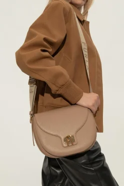 Furla beżowy Torba na ramię `Lotus Small`