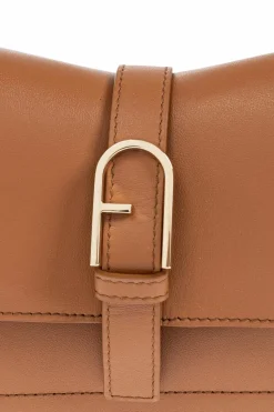Furla BRĄZOWY Torba do ręki `Flow Mini`