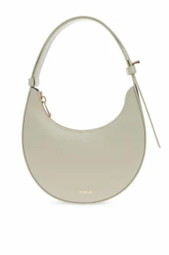 Furla ZIELONY Torba na ramię `Delizia Mini`