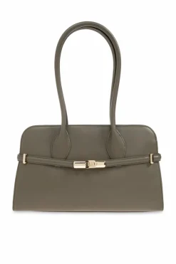 Furla ZIELONY Torba na ramię `Goccia Medium`