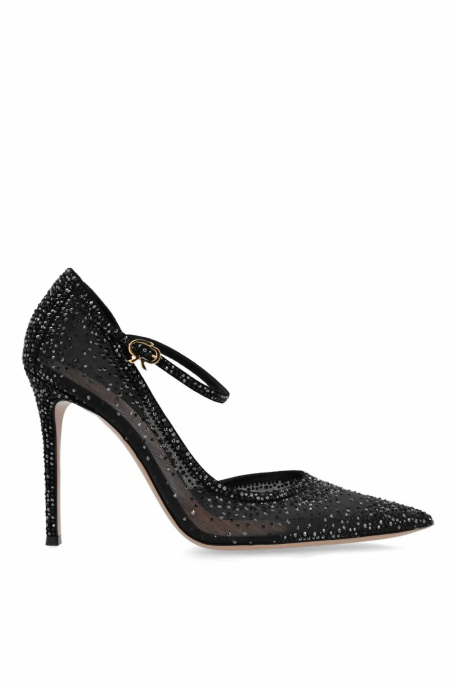 Gianvito Rossi CZARNY Buty na obcasie