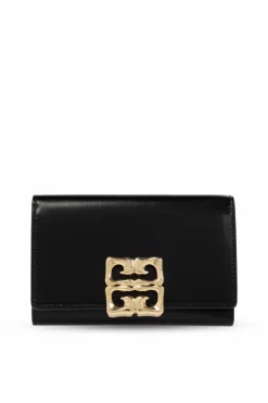 Givenchy CZARNY Portfel z logo