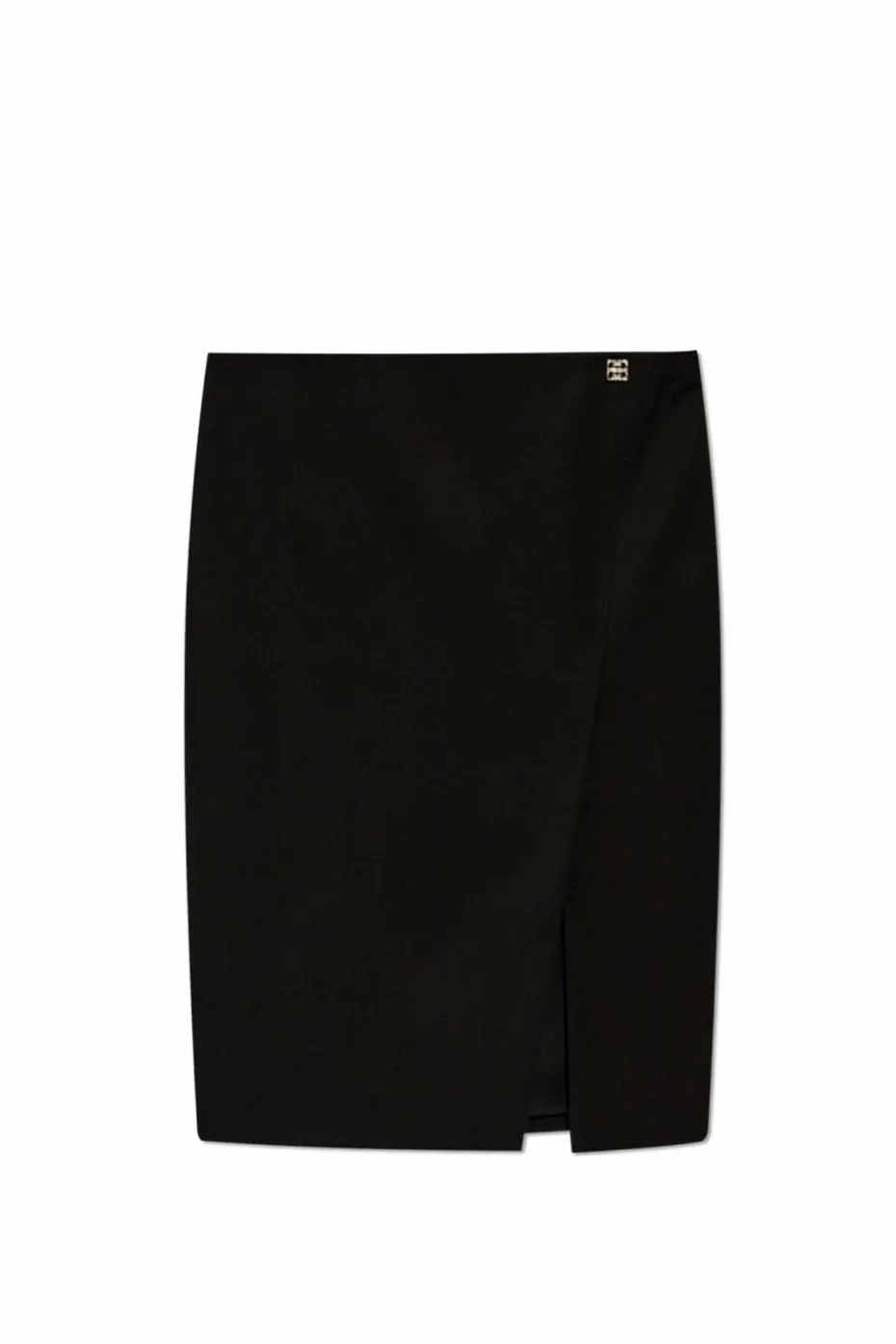 Givenchy CZARNY Spódnica z rozcięciem