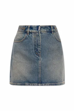 Givenchy NIEBIESKI Jeansowa spódnica