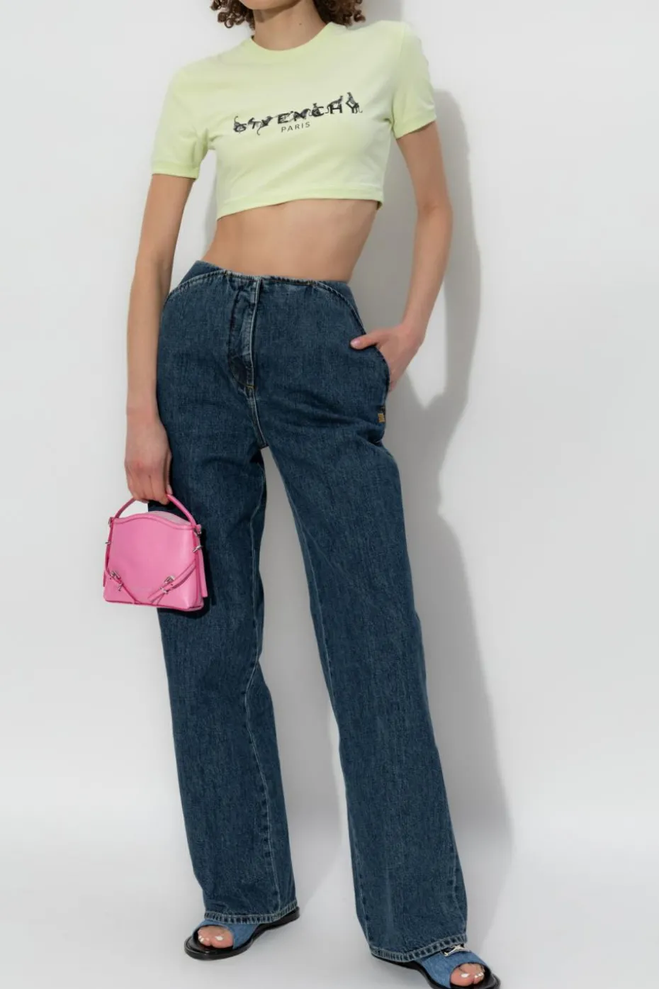 Givenchy NIEBIESKI Jeansy z kieszeniami