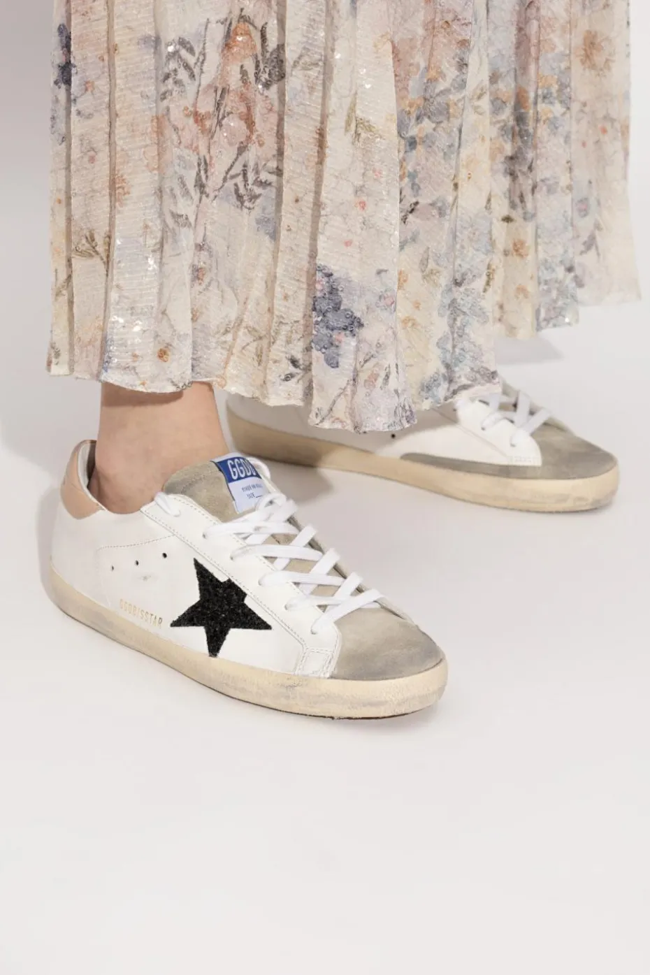 Golden Goose BIAŁY Buty sportowe `SUPER-STAR CLASSIC WITH LIST`