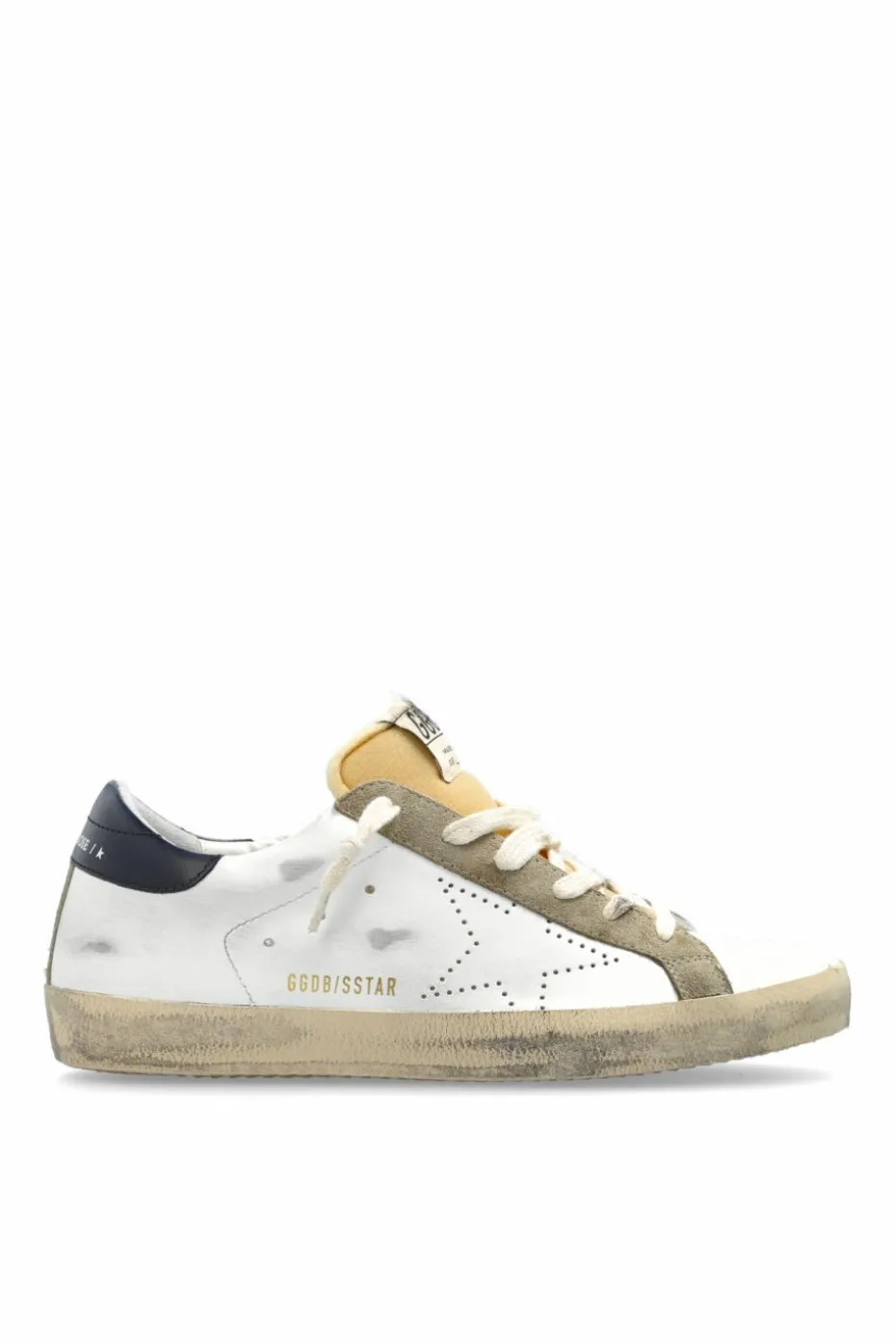 Golden Goose BIAŁY Buty sportowe `Super-Star Skate Con Toppa Esterna`