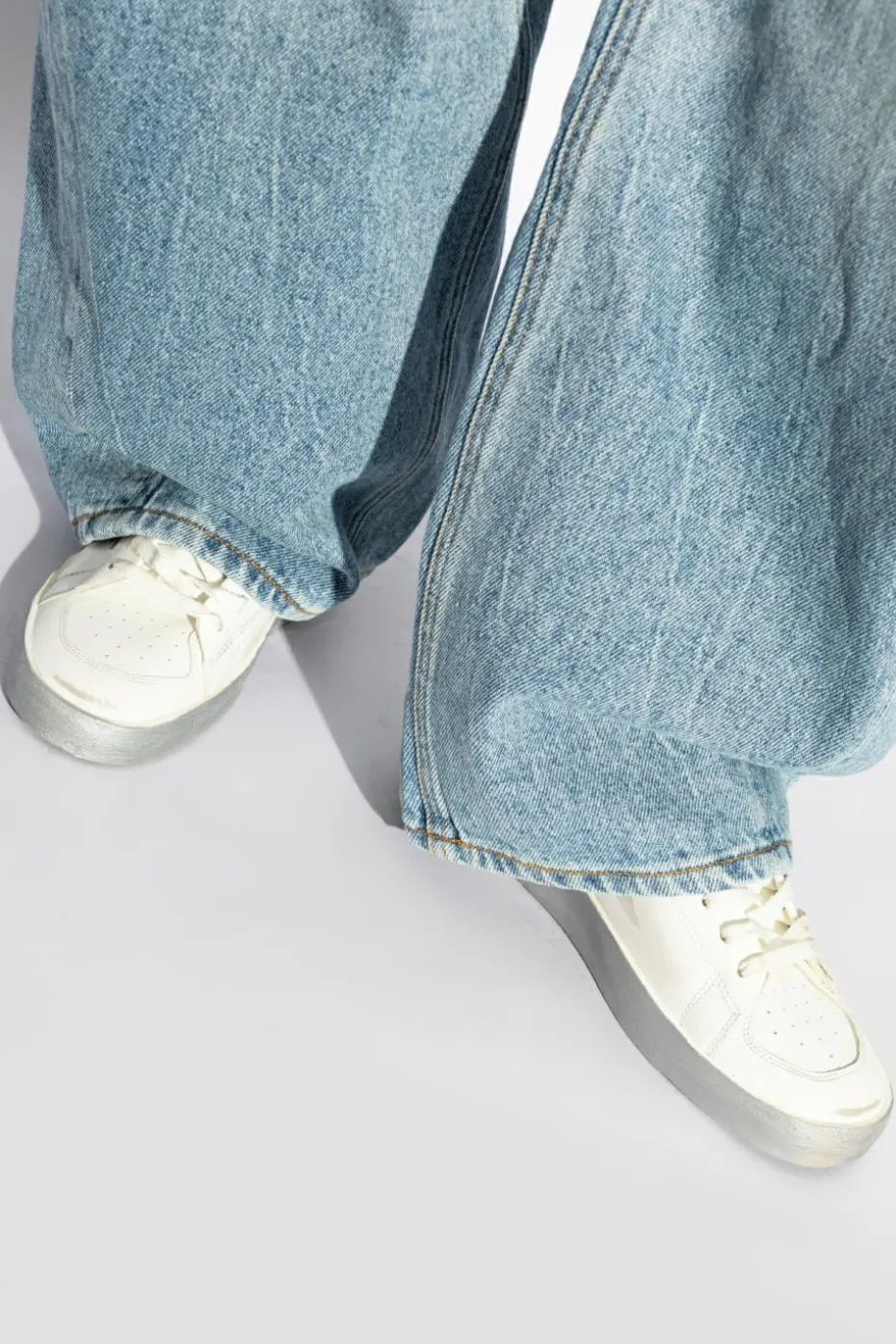 Golden Goose BIAŁY Buty sportowe ‘Stardan’