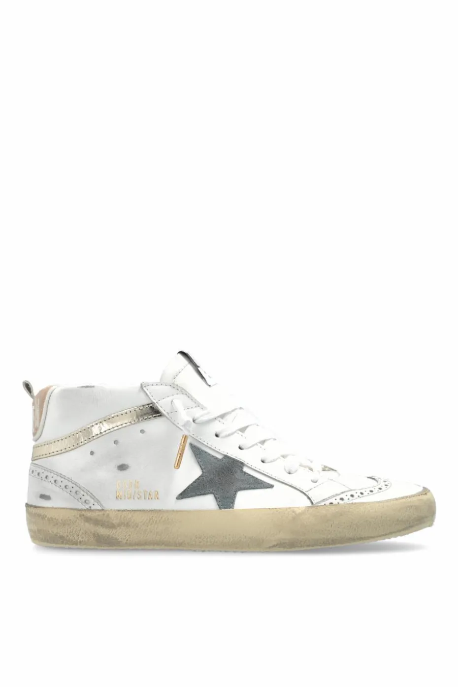 Golden Goose BIAŁY Buty sportowe `Mid Star Classic`