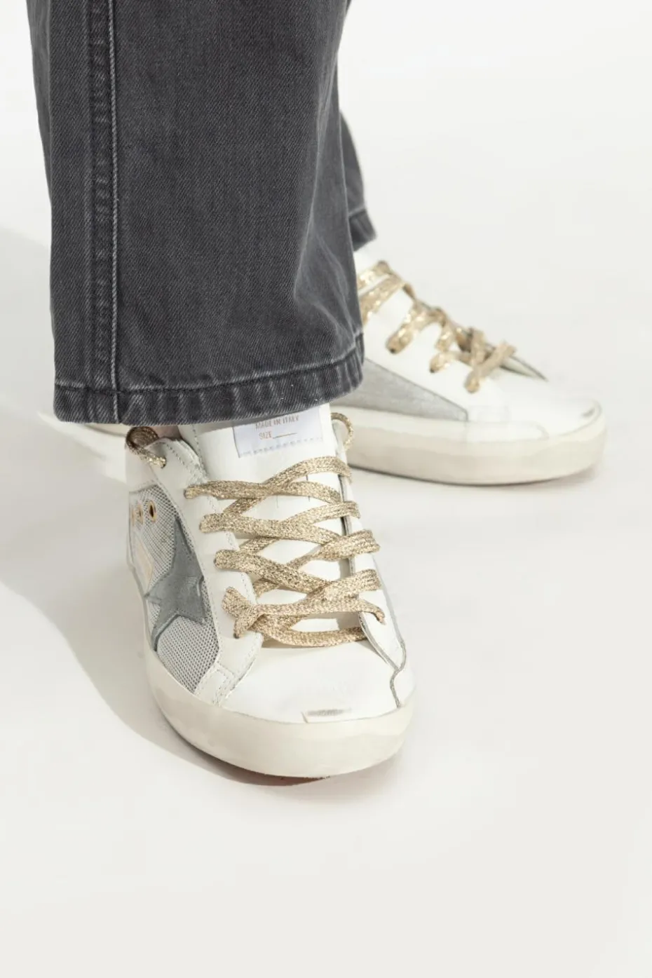 Golden Goose BIAŁY Buty sportowe ‘Super-Star’