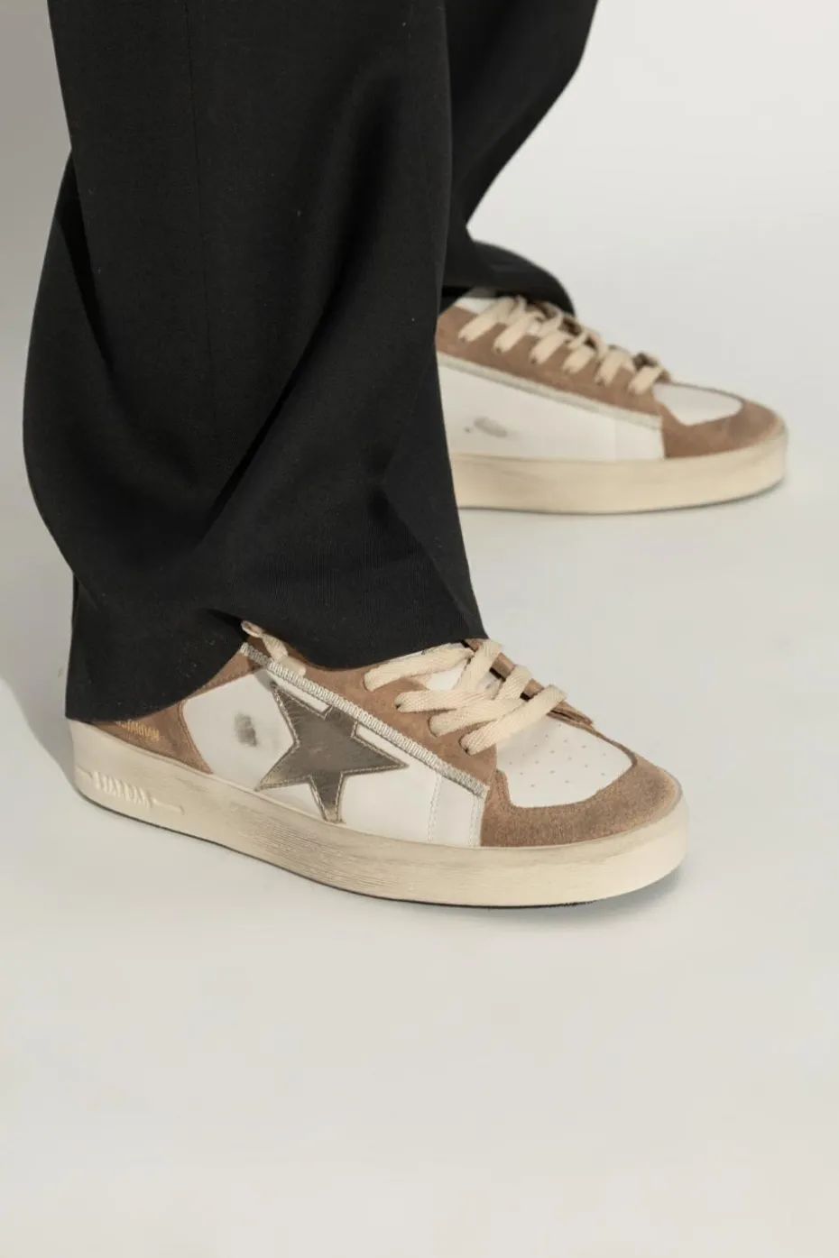 Golden Goose BRĄZOWY Buty sportowe `Stardan`
