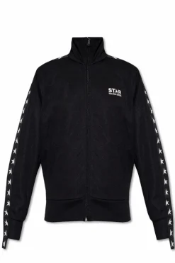 Golden Goose CZARNY Bluza z logo