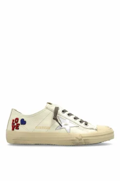 Golden Goose kremowy Buty sportowe `V-Star 2`