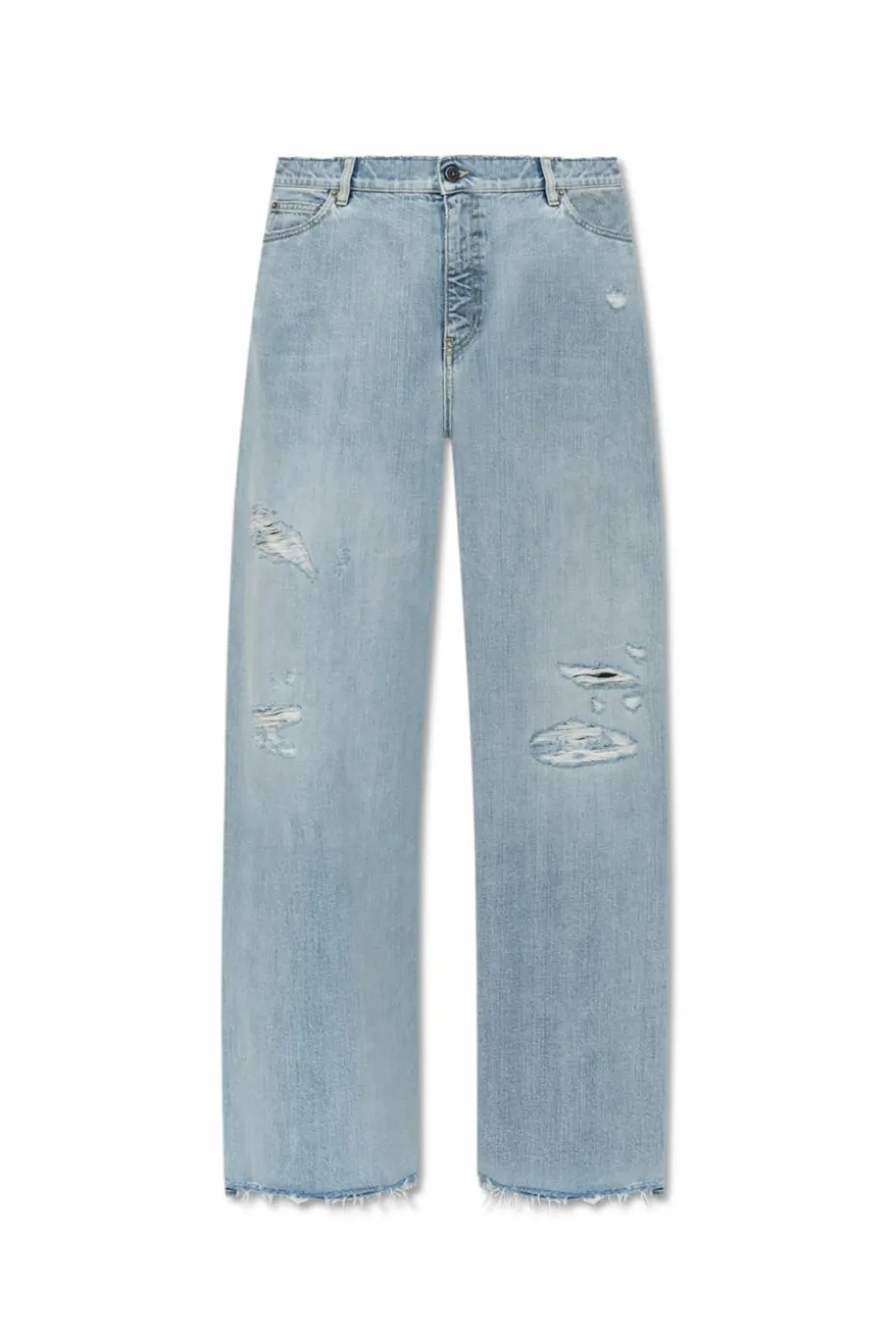 Golden Goose NIEBIESKI Jeansy z efektem `vintage`