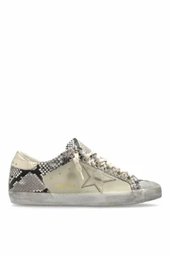 Golden Goose SZARY Buty sportowe `Super -Star Double Quaret With List`