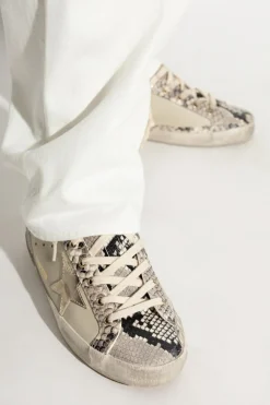 Golden Goose SZARY Buty sportowe `Super -Star Double Quaret With List`