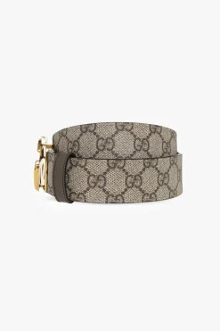 Gucci beżowy Dwustronny pasek