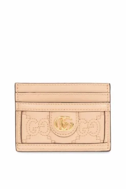 Gucci beżowy Etui na karty z logo