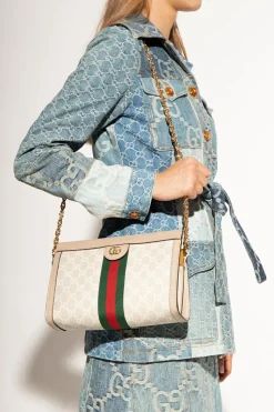 Gucci beżowy Torba na ramię ‘Ophidia GG Small’