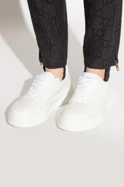 Gucci BIAŁY Buty sportowe z monogramem