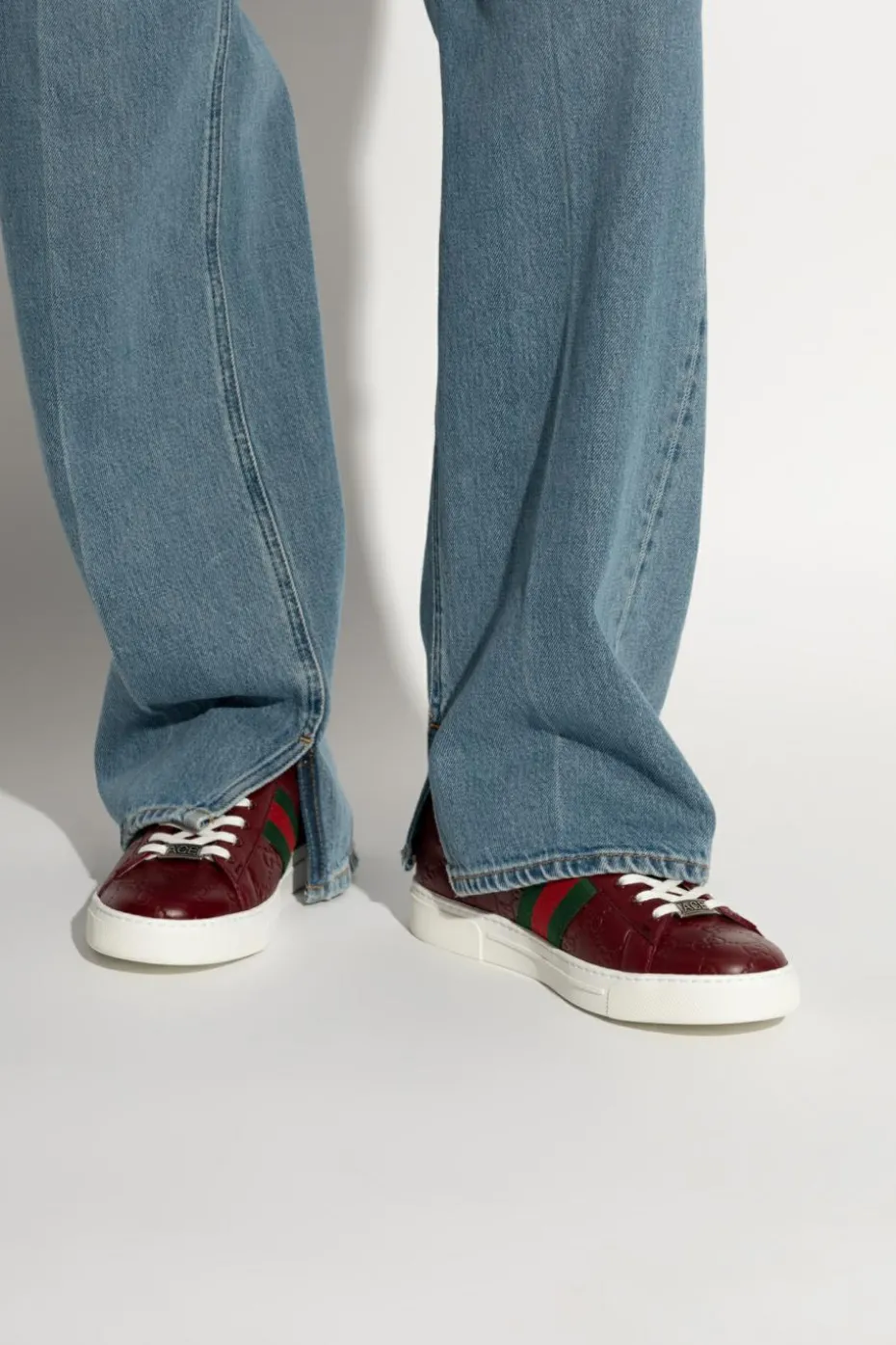 Gucci BORDO Buty sportowe `ACE`