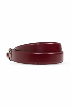 Gucci BORDO Pasek z logo