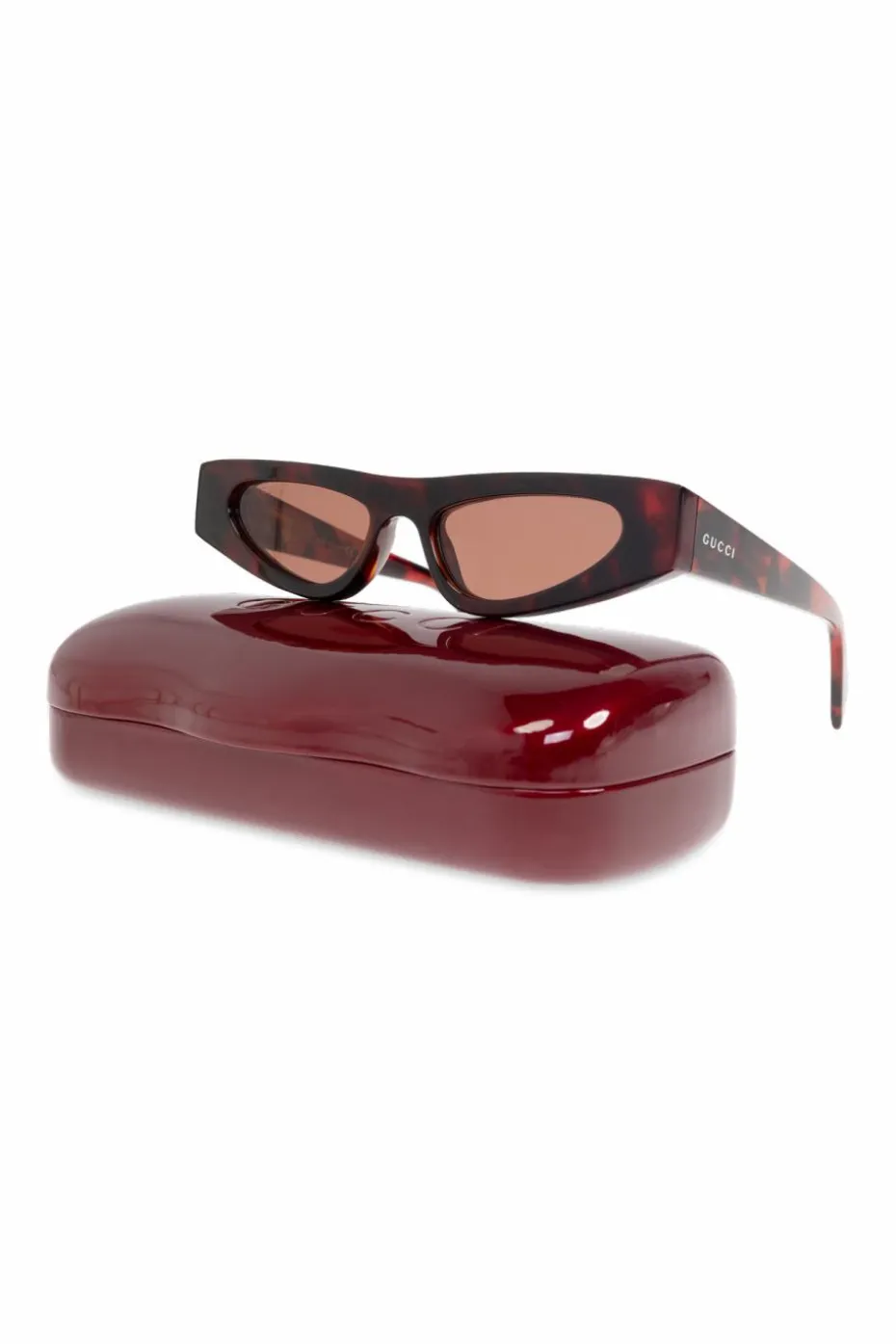Gucci BRĄZOWY Okulary przeciwsłoneczne