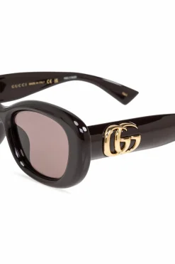 Gucci BRĄZOWY Okulary przeciwsłoneczne