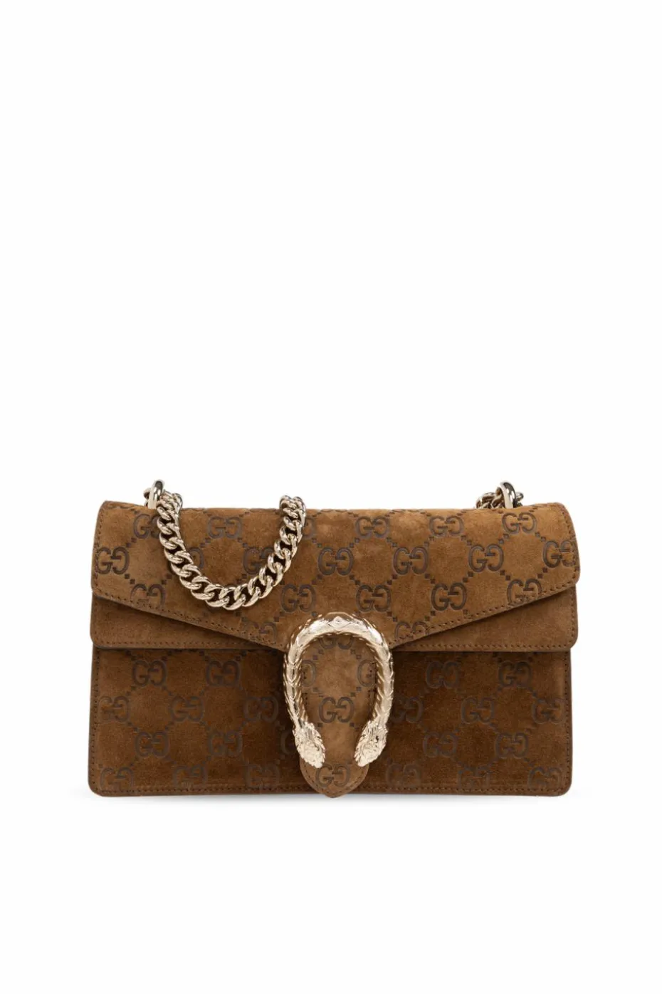 Gucci BRĄZOWY Torba na ramię `Dionysus Small`