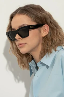 Gucci CZARNY Okulary przeciwsłoneczne