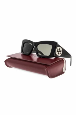 Gucci CZARNY Okulary przeciwsłoneczne