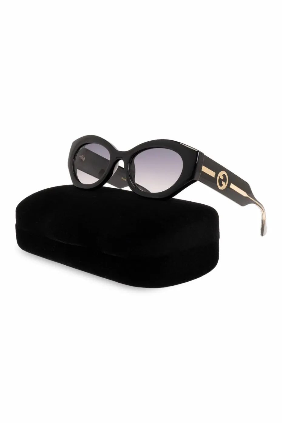 Gucci CZARNY Okulary przeciwsłoneczne