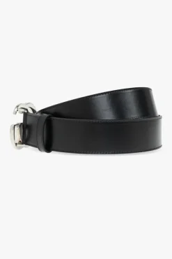 Gucci CZARNY Pasek z logo